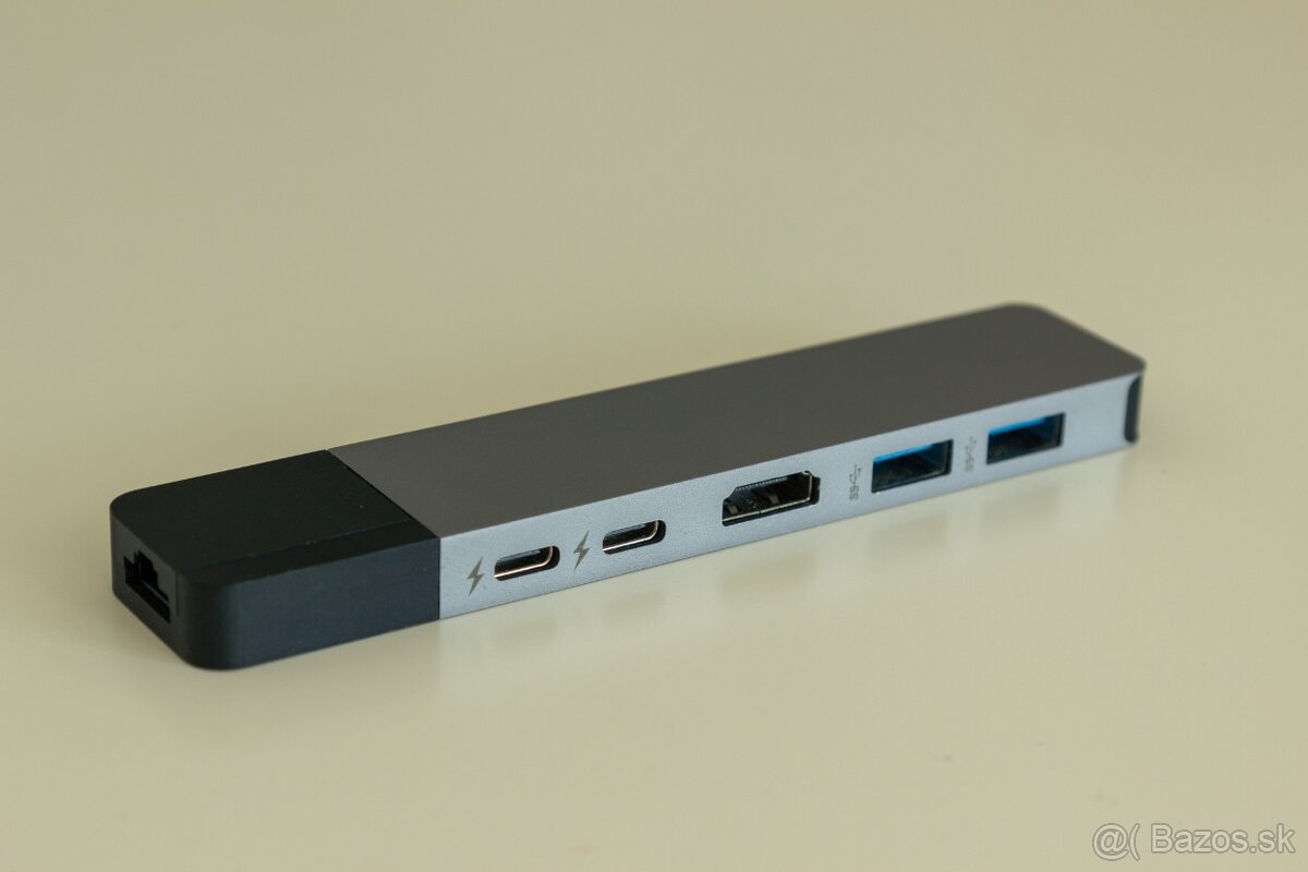 Rozbočovač HyperDrive NET Hub pre Macbook – Space Grey