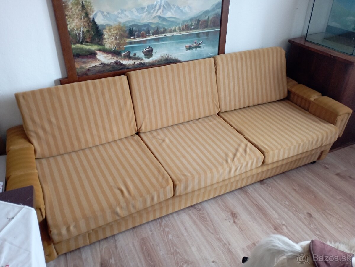 Za odvoz gauč a 2 kreslá.