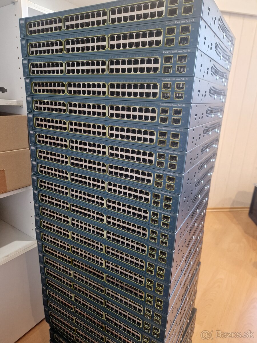 Cisco WS-C3560, POE, 48x 10/100, 4x 1Gbit