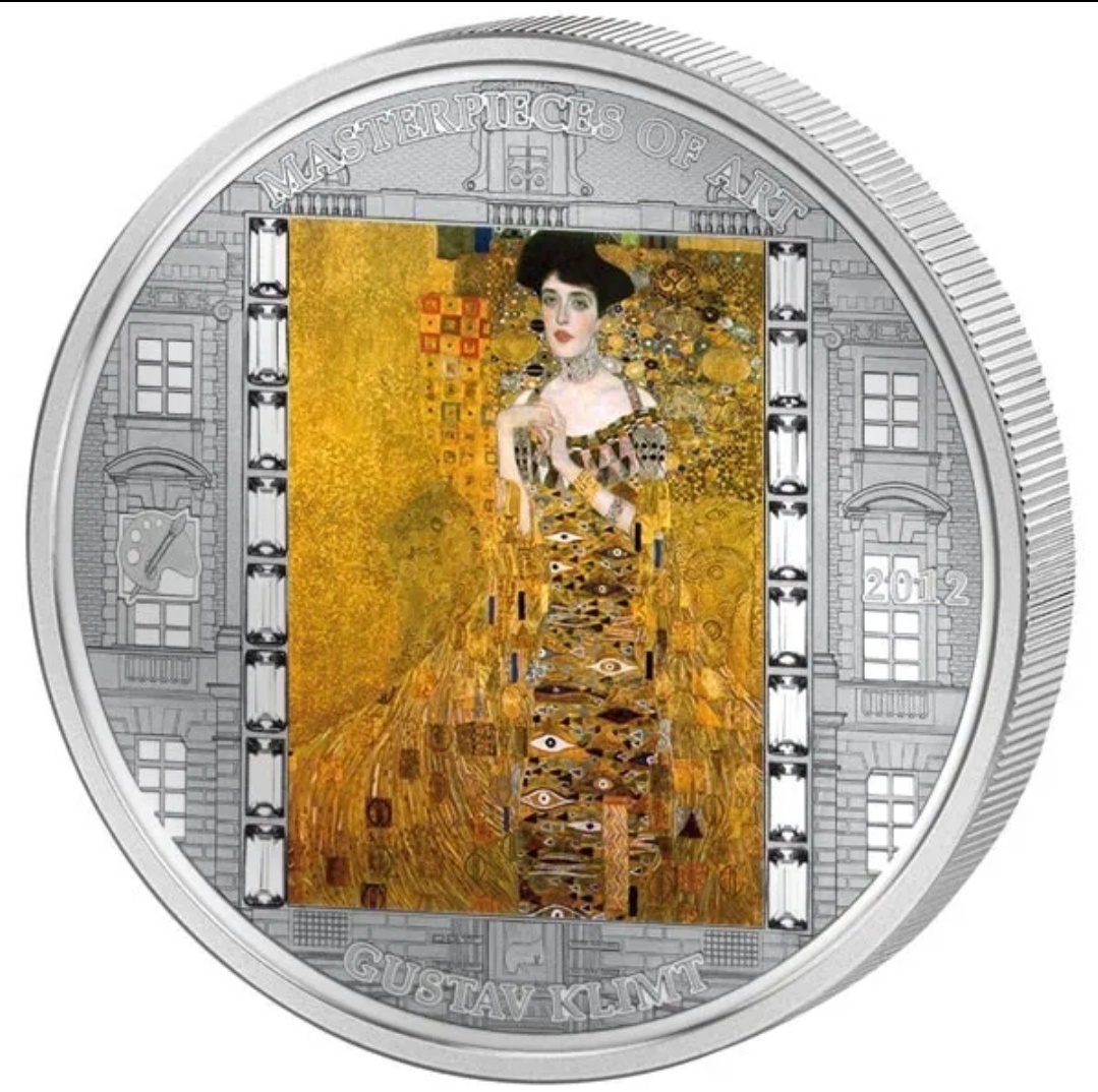 investičné striebro - mince - Adele Bloch Bauer - Gustav Kli