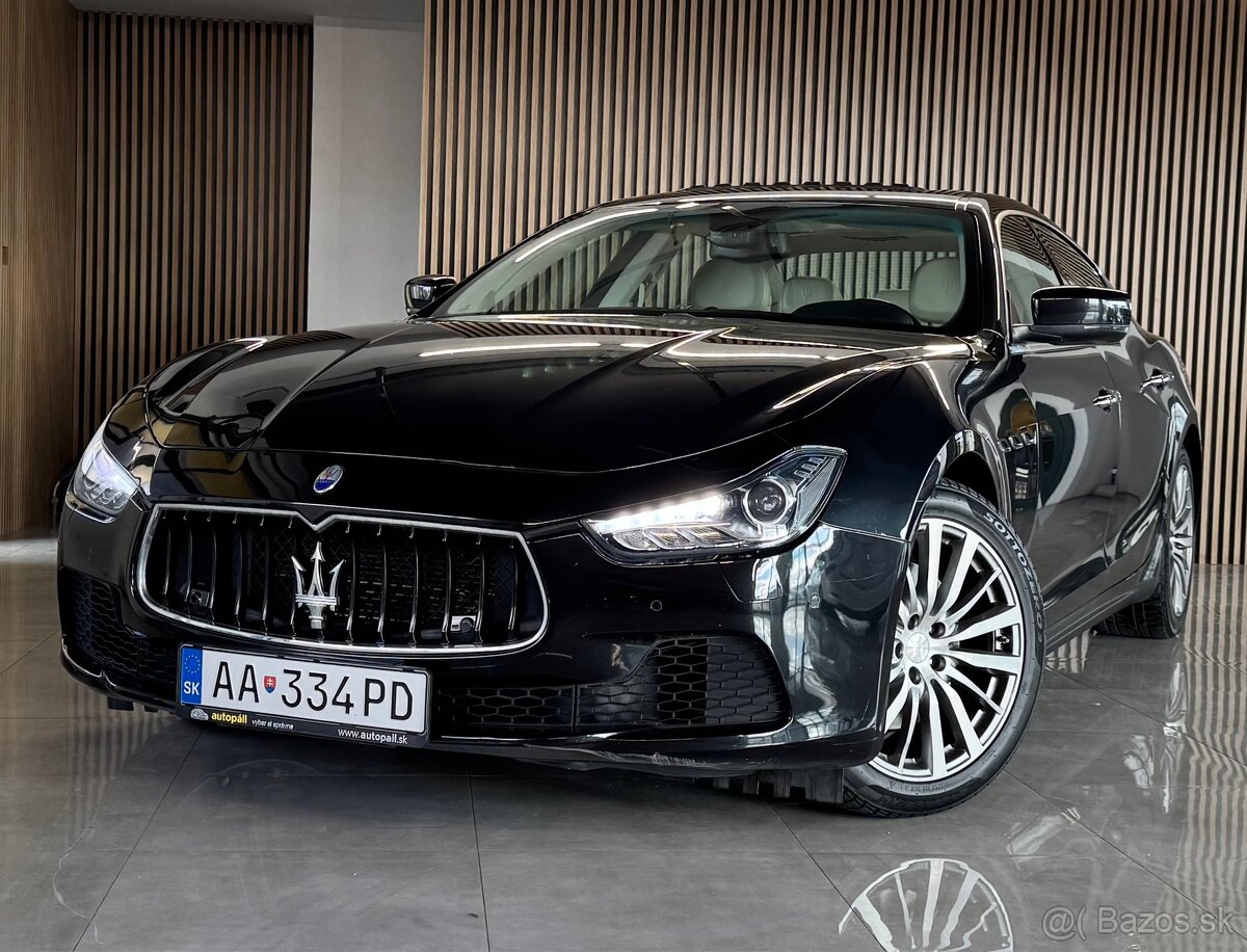 MASERATI GHIBLI 3.0 V6 DIESEL 202KW AT8 Nové rozvody