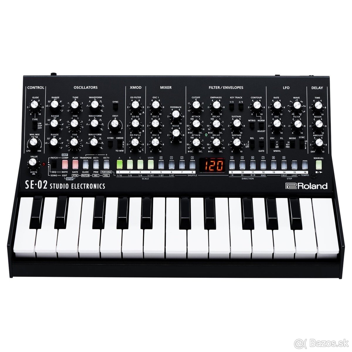 Roland SE-02 analógový syntezátor s Roland klávesnice K - 25