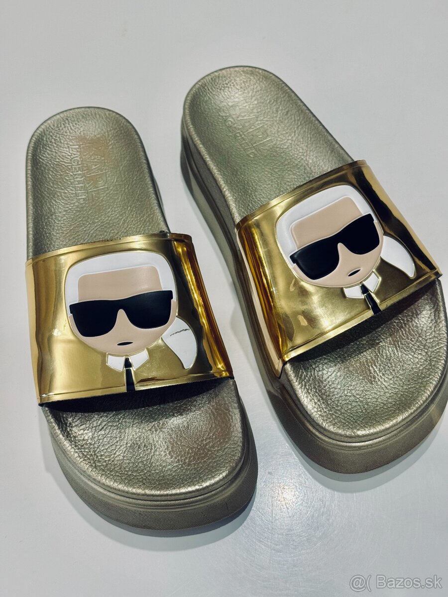 Šlapky - Karl Lagerfeld