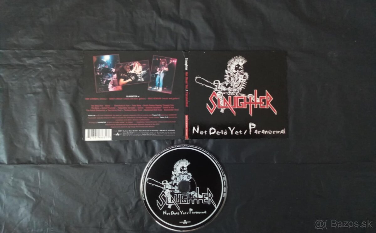 CD SLAUGHTER-Not Dead Yet/Paranormal