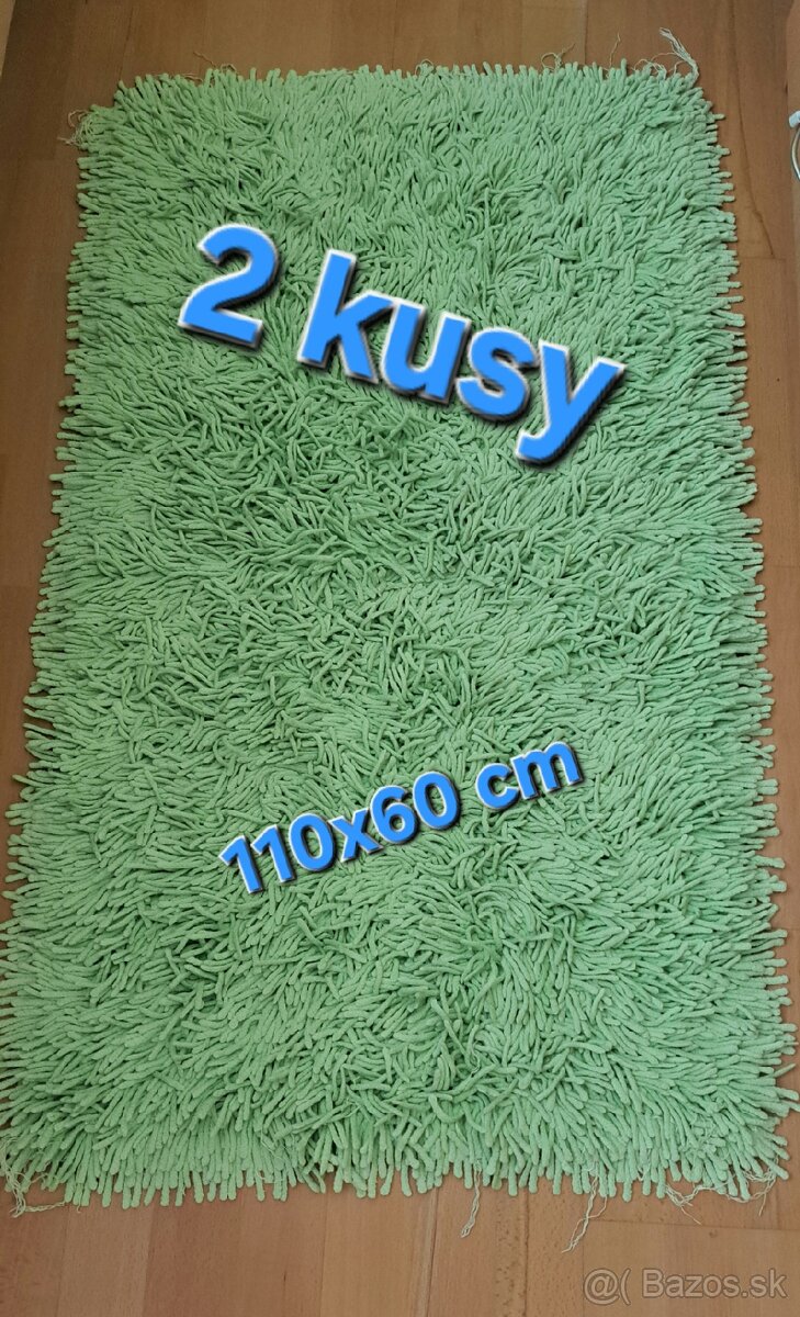 Koberec k posteli, cena za oba kusy 25€