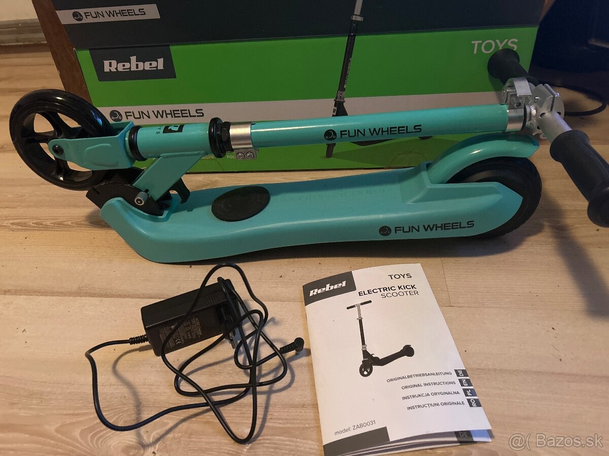 Detská elektrická kolobežka