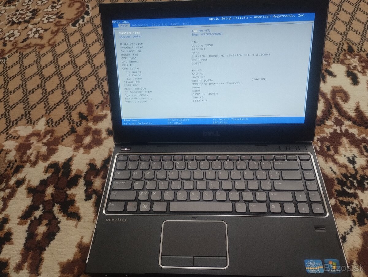 Dell vostro 3350