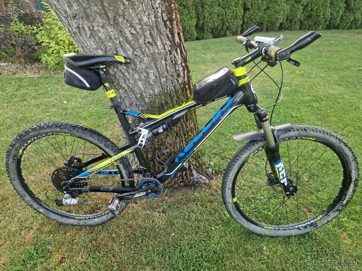 Horský celoodpruzeny bicykel Kellys Tyke 10