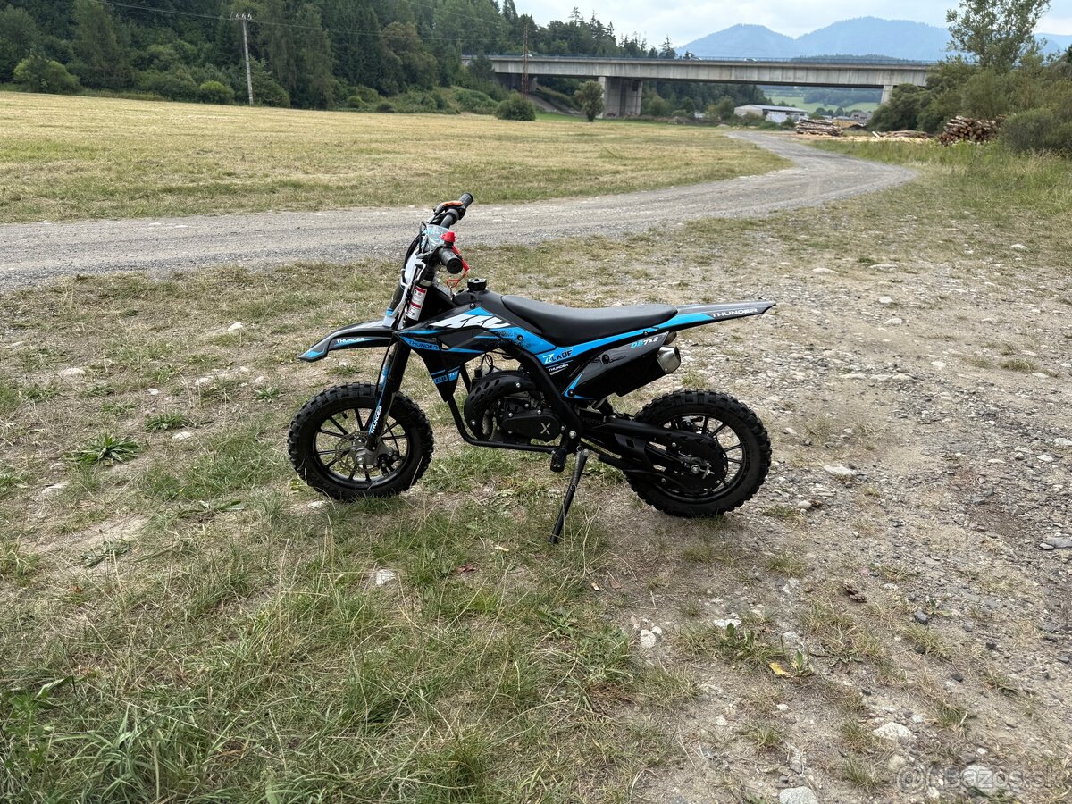 Minicross 49 cc Ultimate Thunder modrá