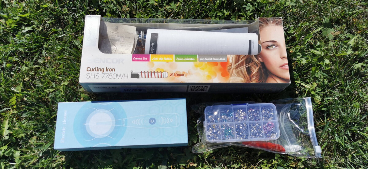 Predám kulmu Sencor, elektrickú kefku a sadu cvokov