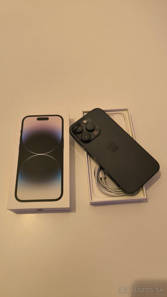 iPhone 14 Pro 128GB – výborný stav, 100% batéria