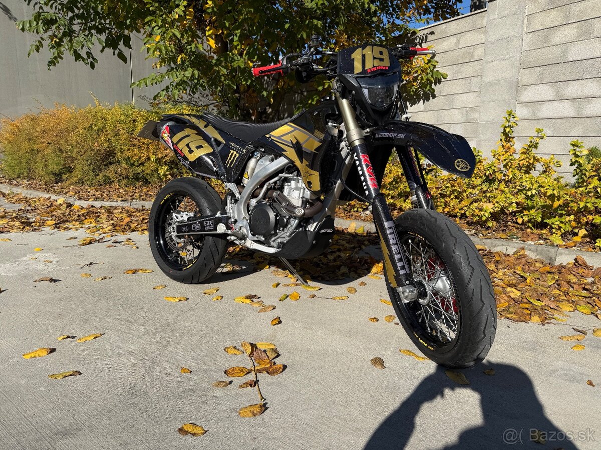 Yamaha wr 450f 2011 supermoto motard