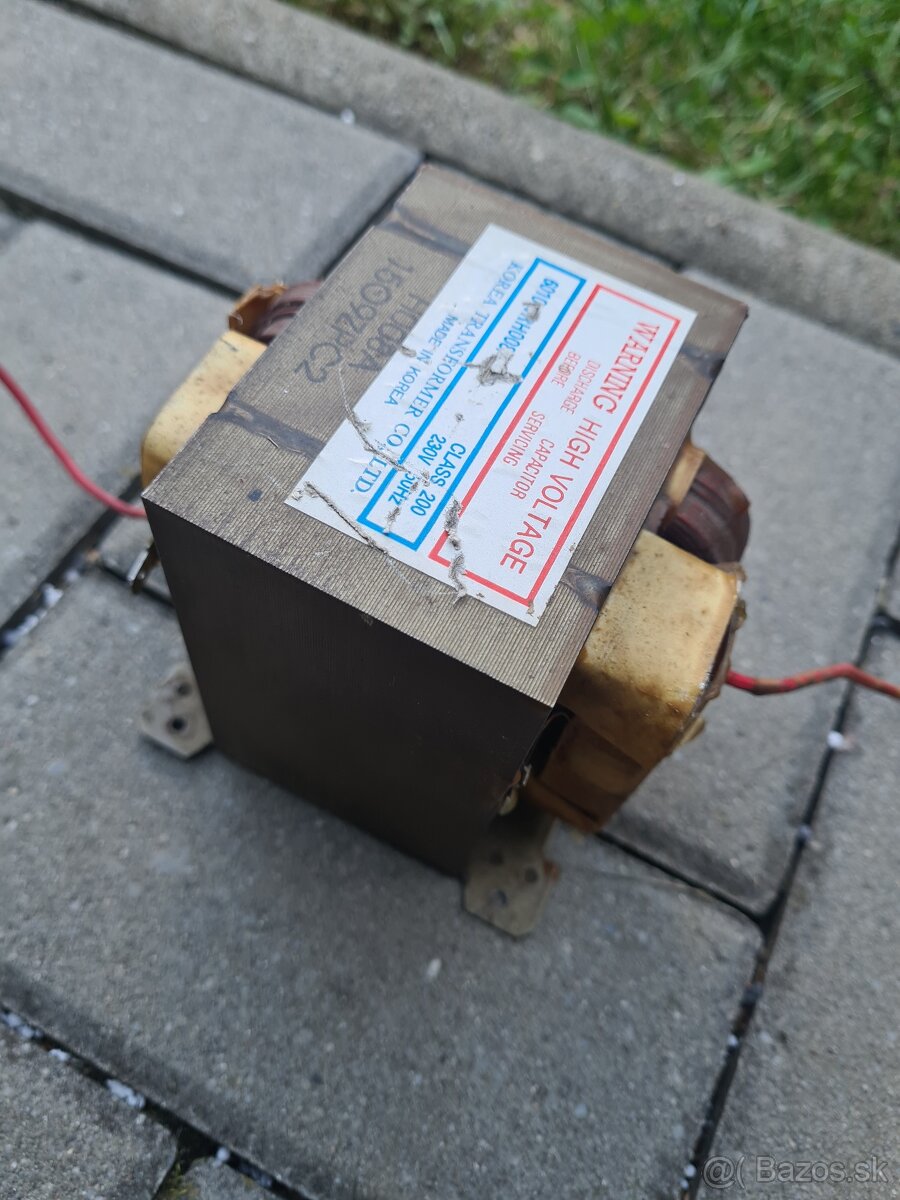 Transformator z mikrovlnky 1000w