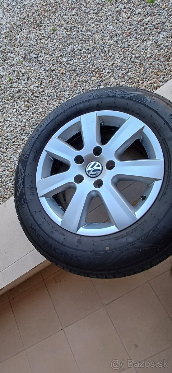 Touareg 5x130 r17 zimné pneu 235/65 r17