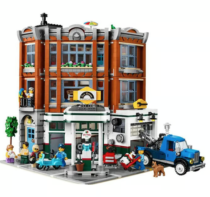 Rohová garáž - Corner car repair station 10264