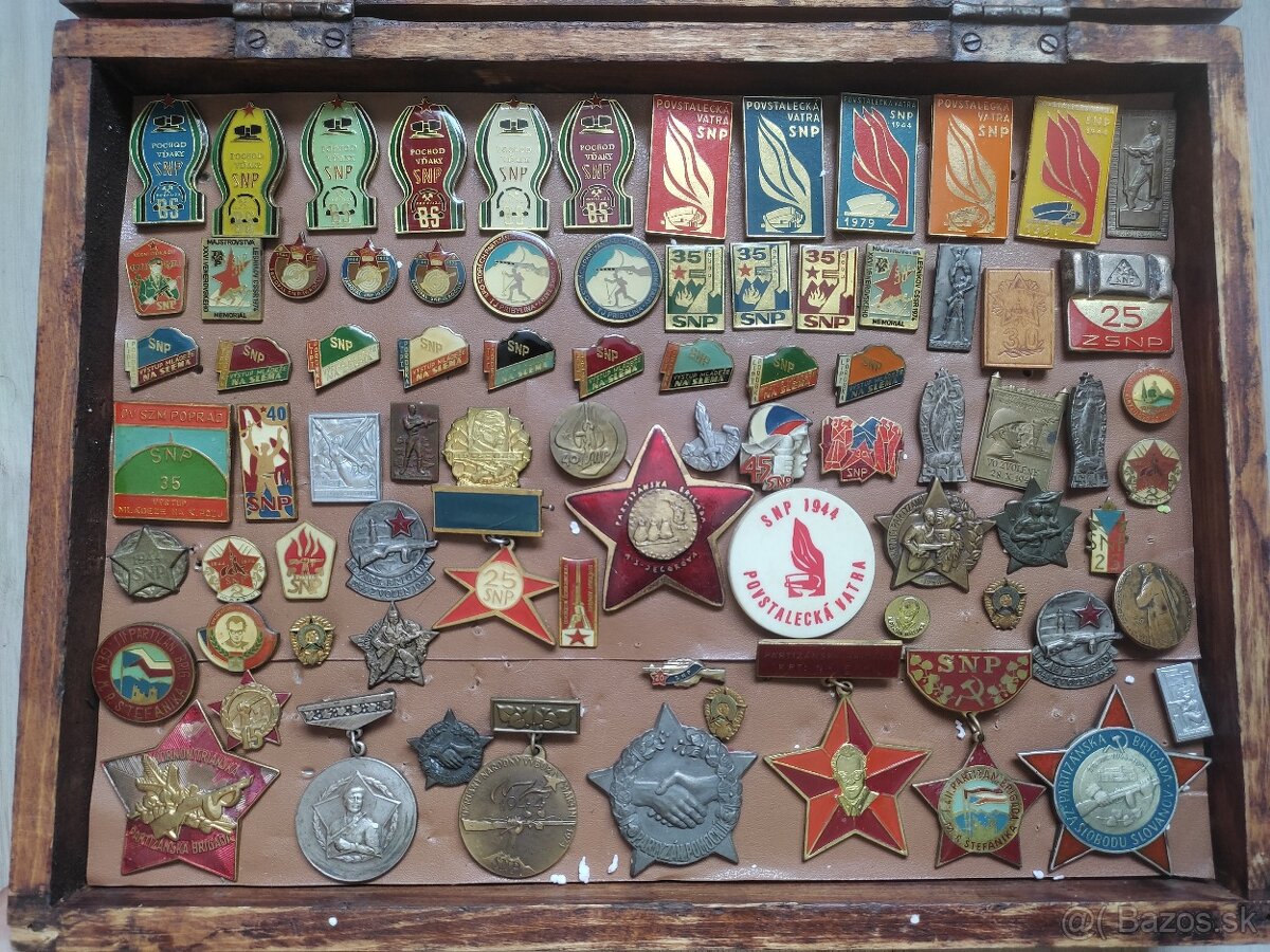 Odznaky Partizánske sokolske atď 10 foto