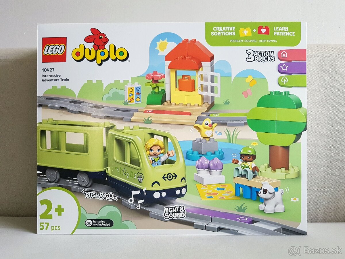 Nové zapečatené LEGO Duplo 10427 Vláčik