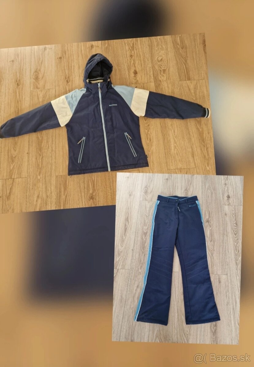 Lyžiarska súprava modrá L