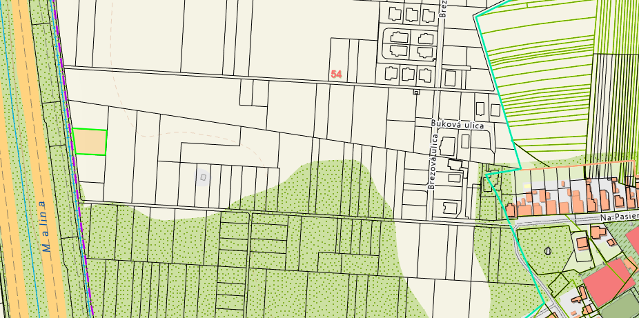 Zohor pozemok 1082 m2