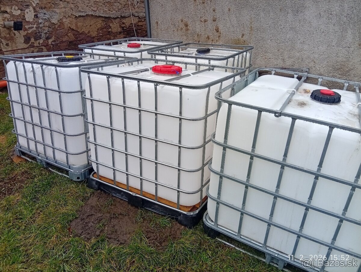 Predam 1000 litrove nadoby IBC