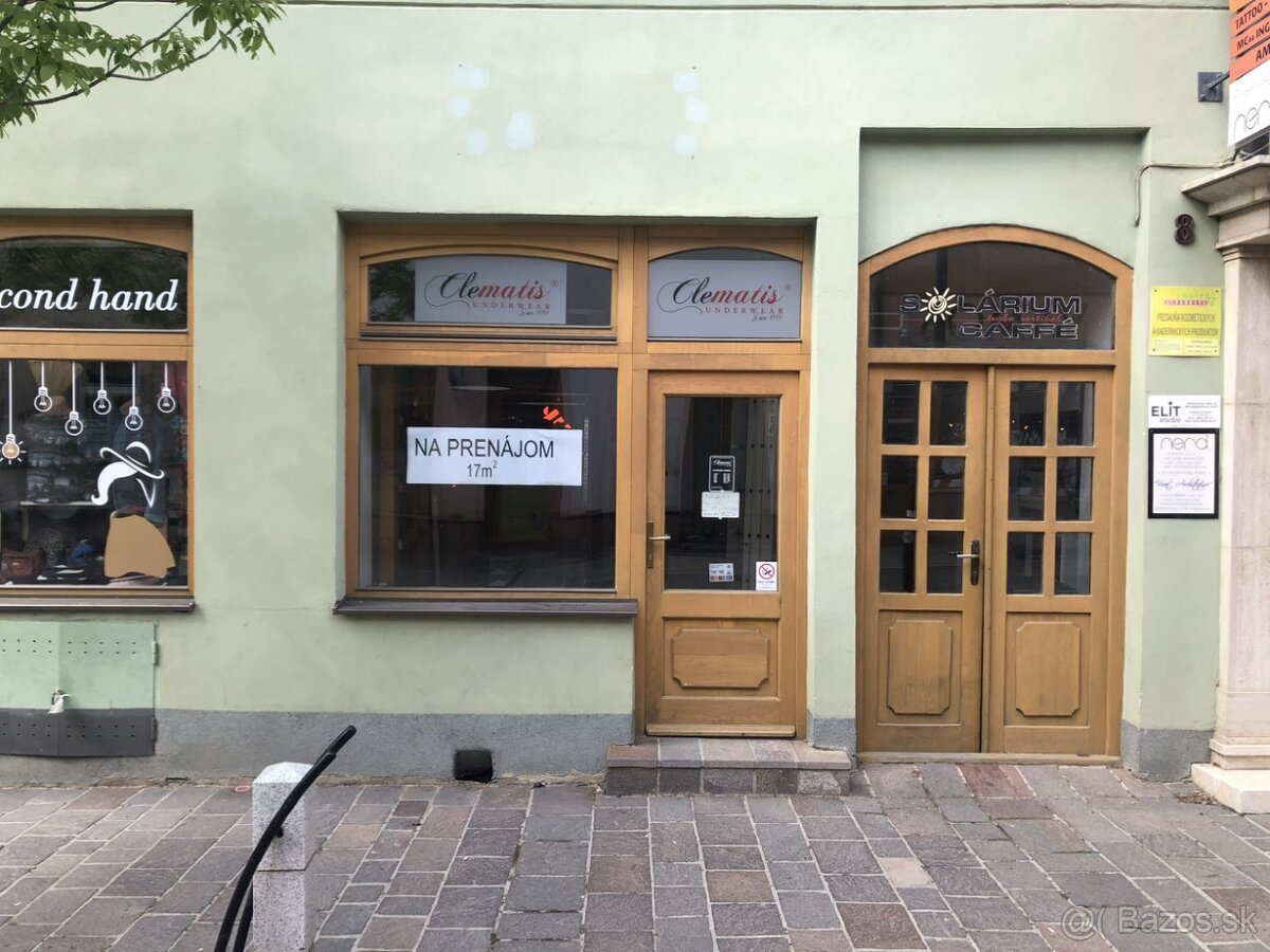 Prenajmem obchodný priestor na Metodovej ul. v Prešove