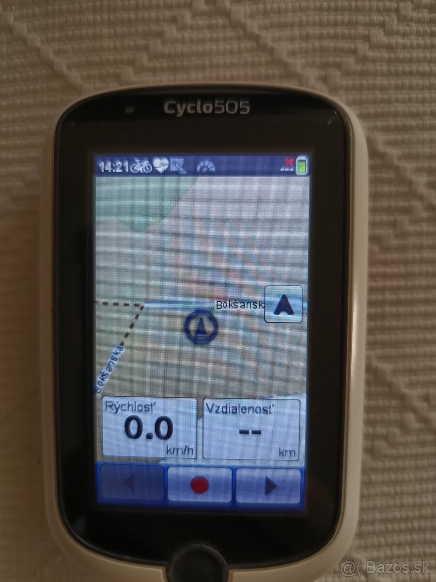 Mio cyklo 505hc  navigácia gps