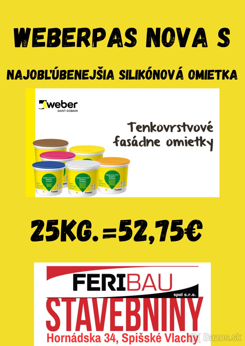 Omietka Weberpas NOVA S
