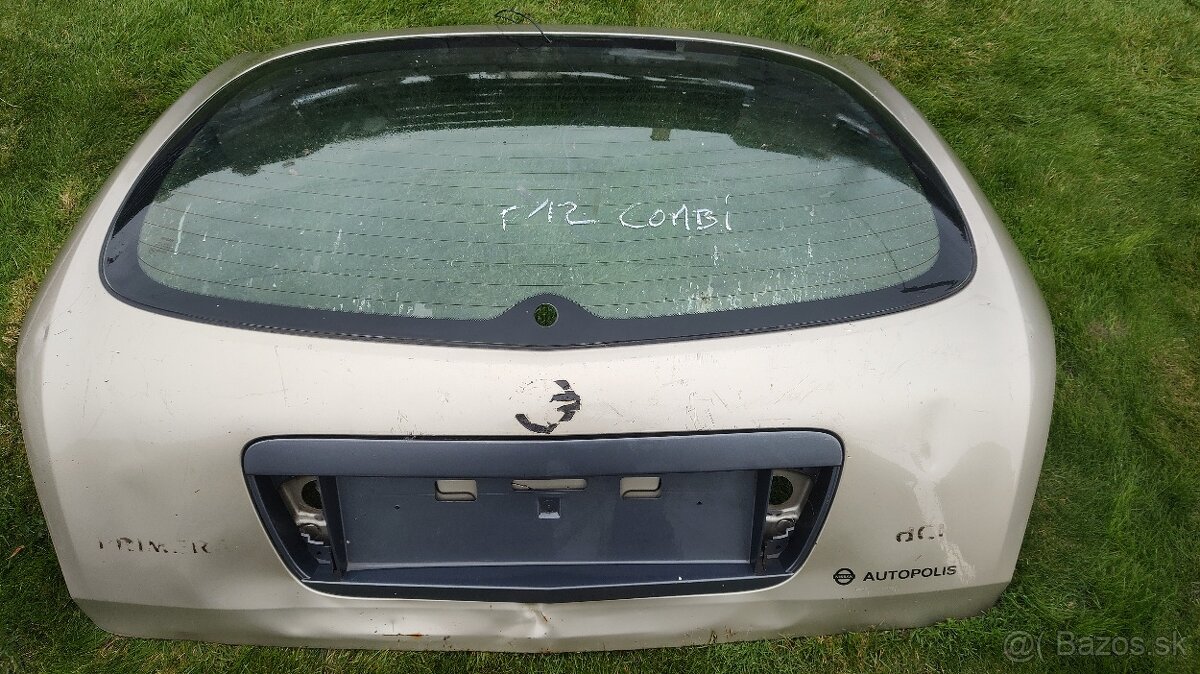 Nissan Primera P12 Combi 2002 - 2007 zadna kapota kufor