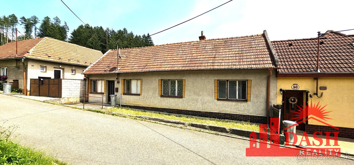 Na predaj rodinný dom 852 m2, Starý Hrozenkov, okr. Uherské