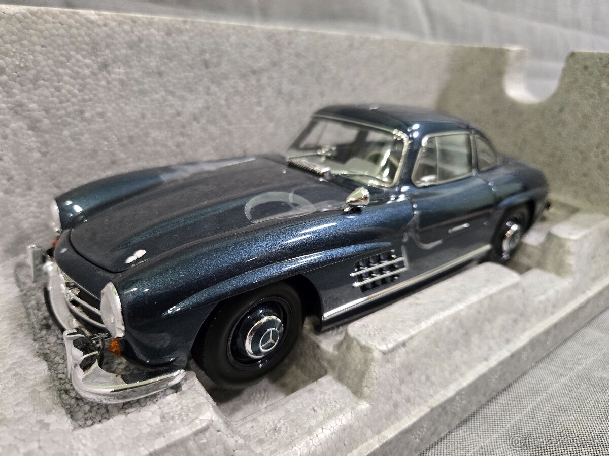 Mercedes Benz 300 SL 1:18 Norev coupé + roadster