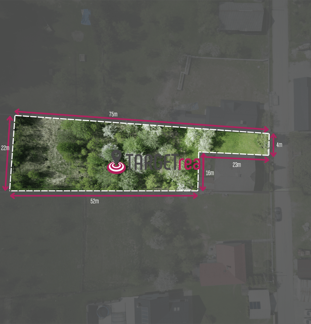 EXKLUZÍVNE: Stavebný pozemok na rodinný dom o výmere 1177 m2