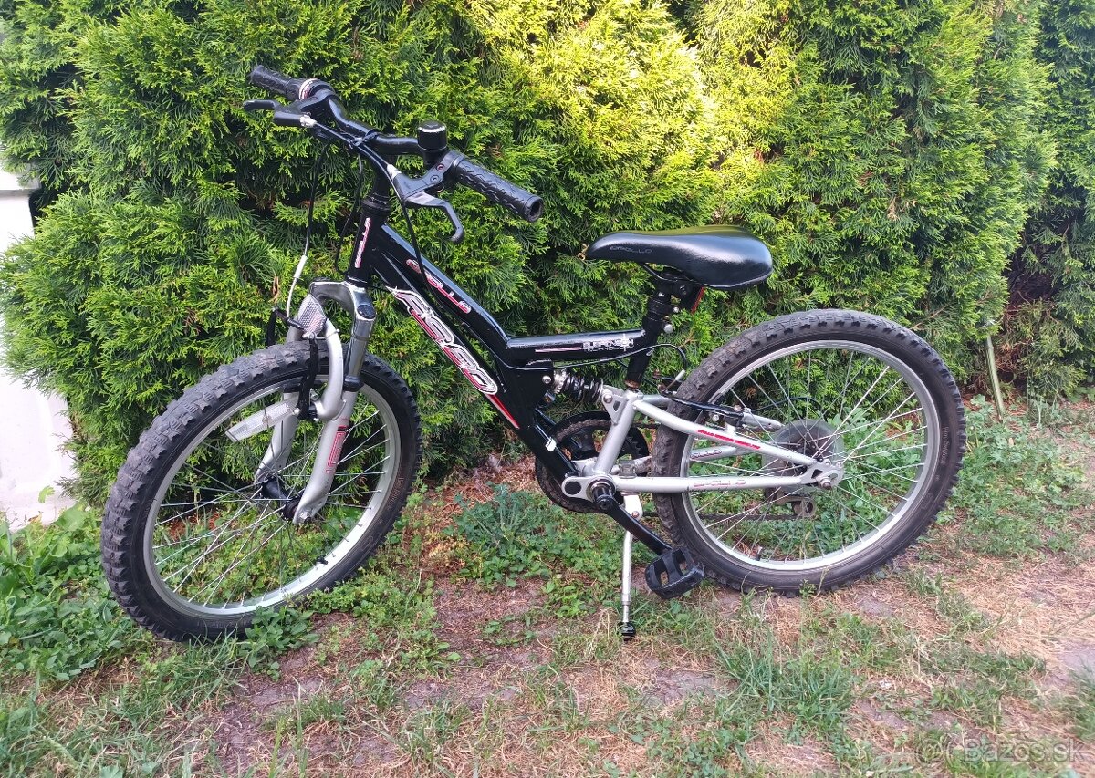 Celoodpružený detský bicykel 20