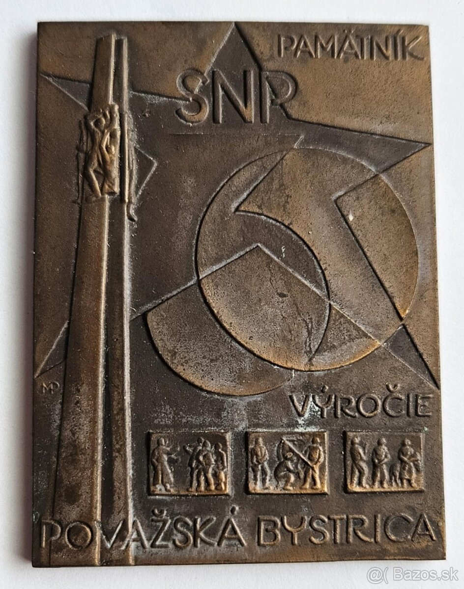 Pamatnik SNP Povazska Bystrica - bronz