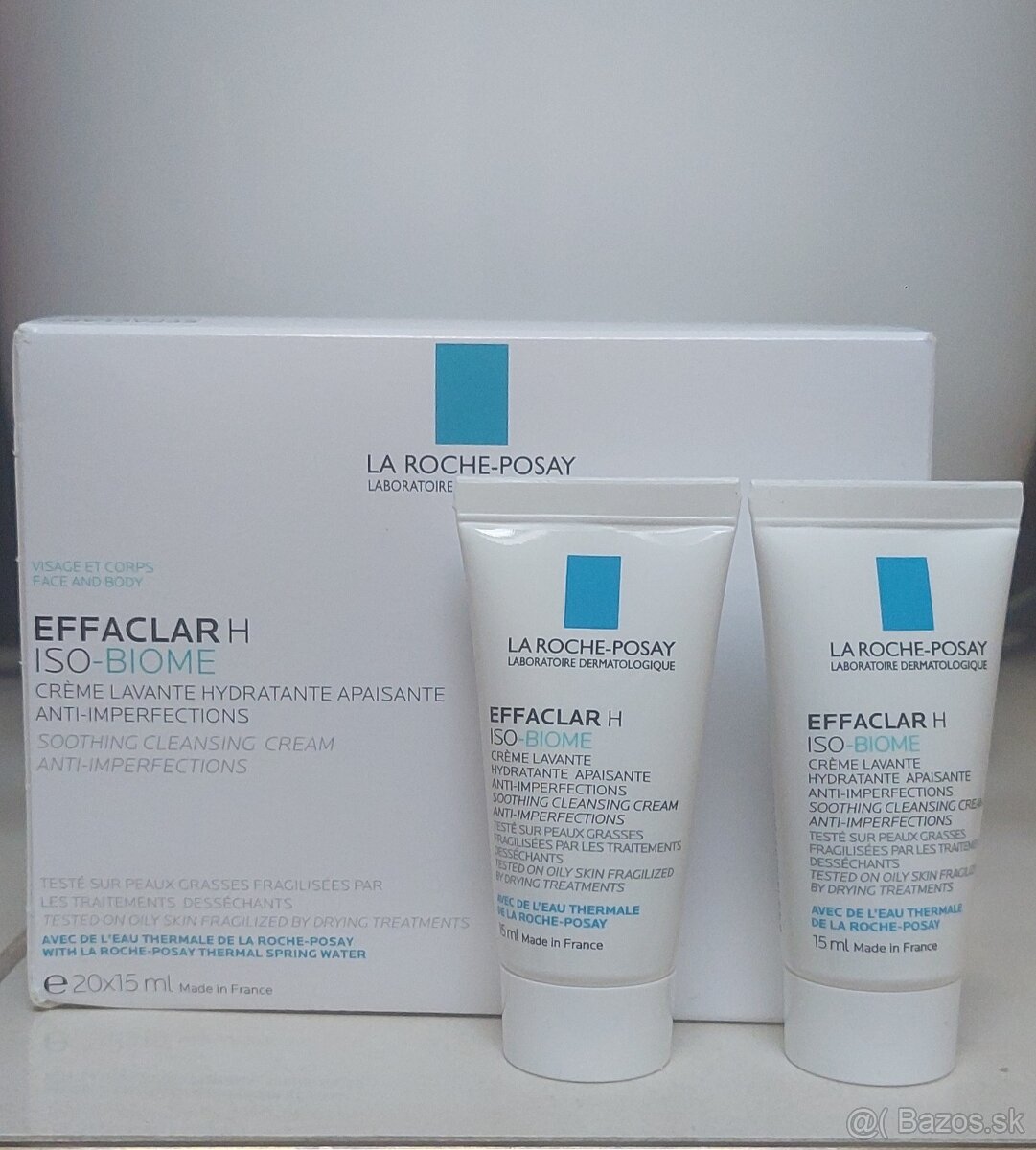 predam nove vzorky kremov La Roche Posay a CeraVe