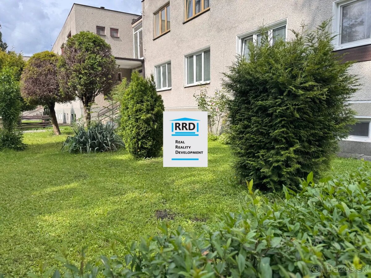Na predaj priestranný 3-izbový byt s vlastnou záhradou