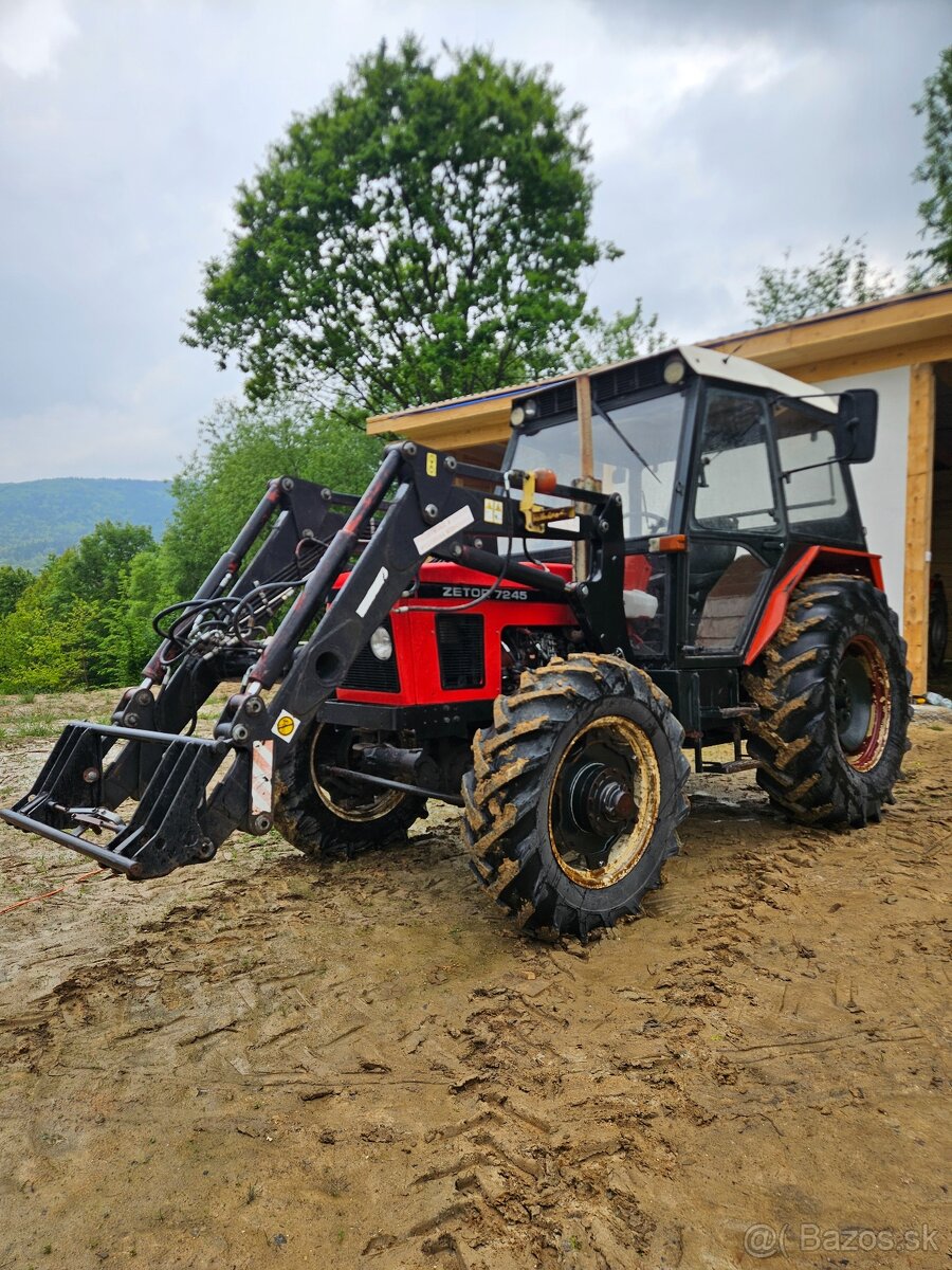 Zetor 7245 z turem