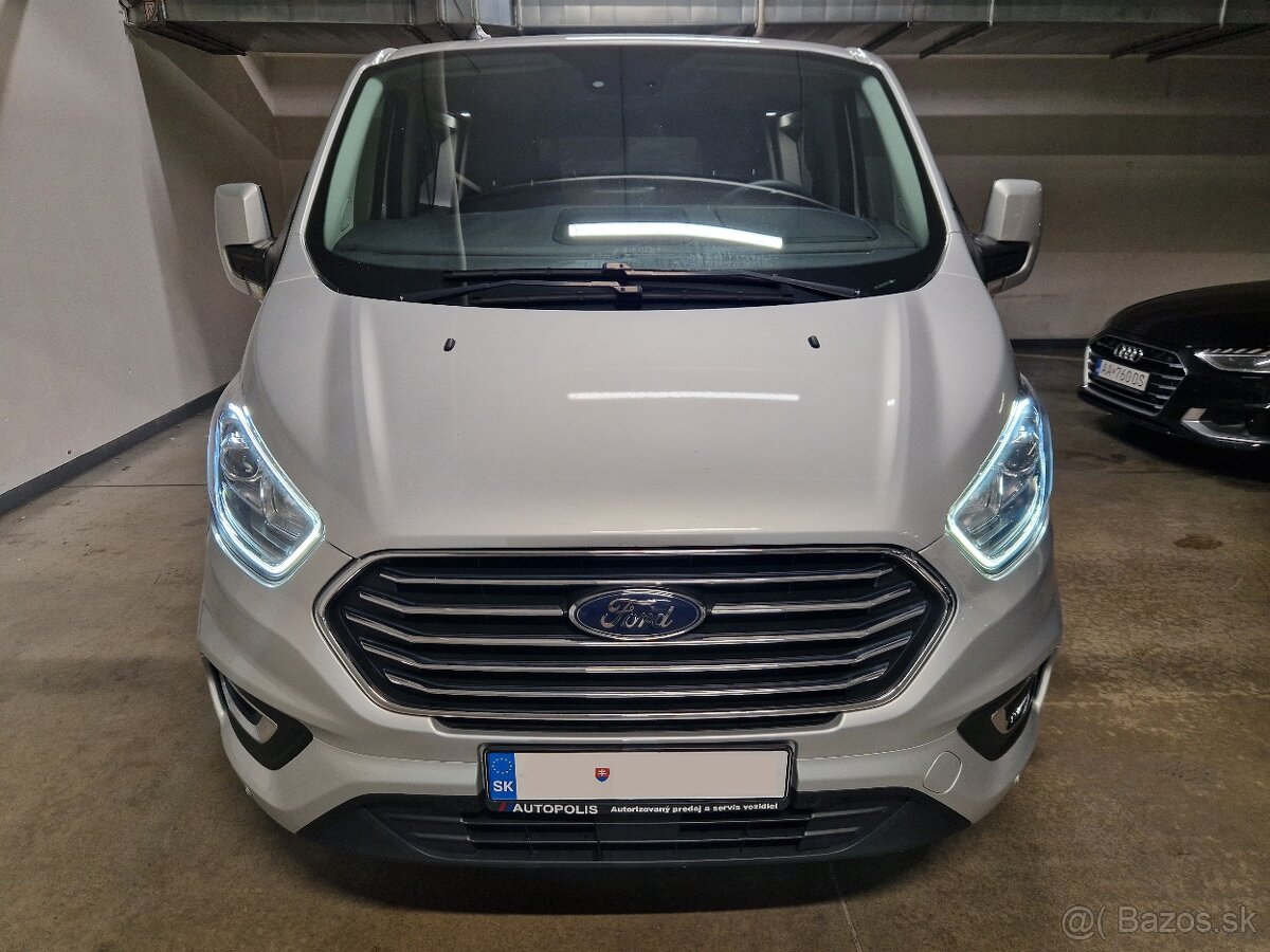 Ford Tourneo Custom Combi 2,0 110kW 8/2023 Long L2 LED denné