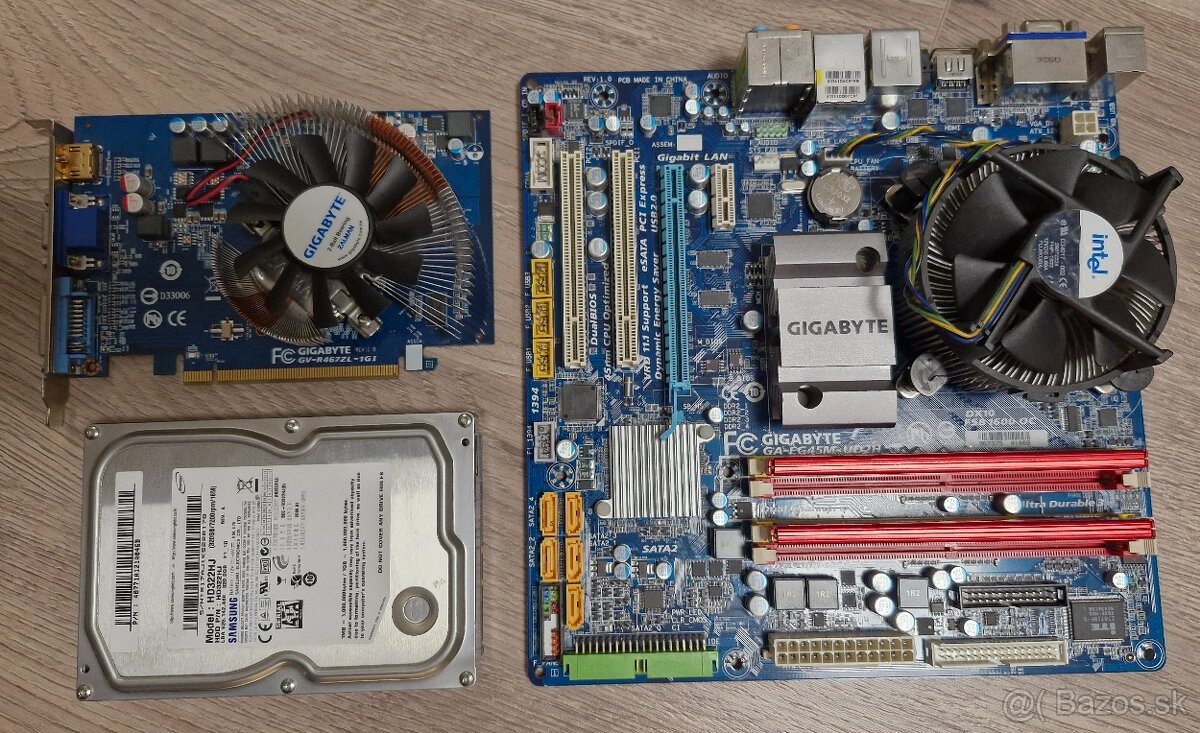 EG45-UD2H 775 Core 2 Duo E8500 HD4670