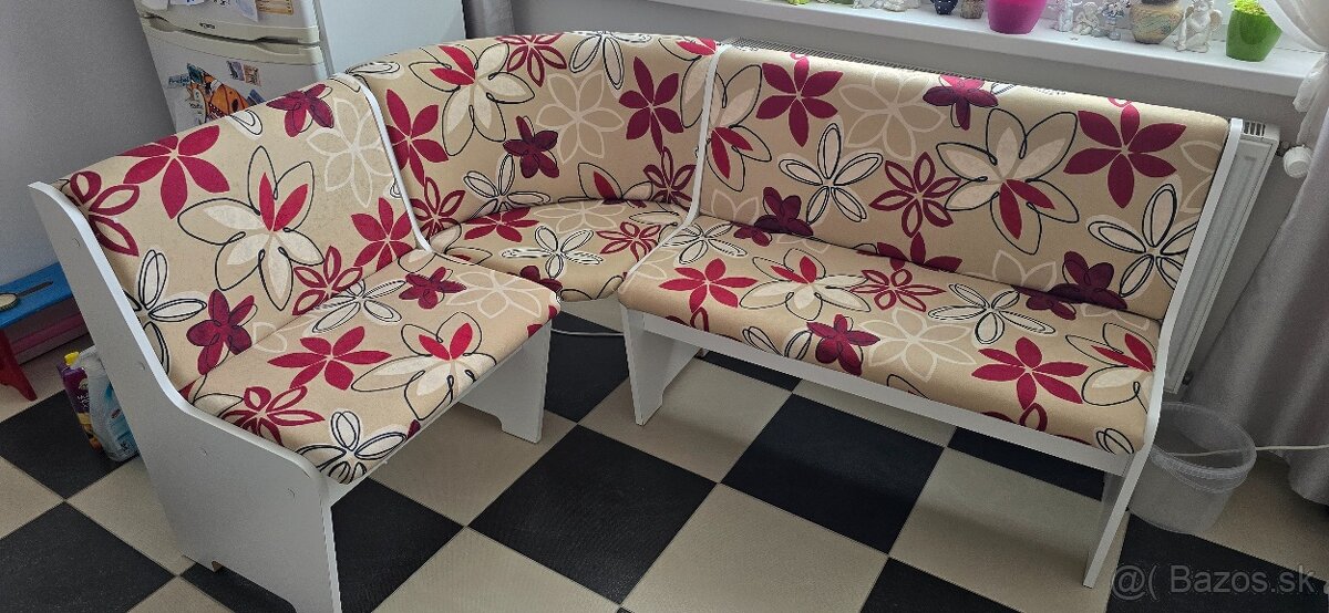 Rohová lavica set