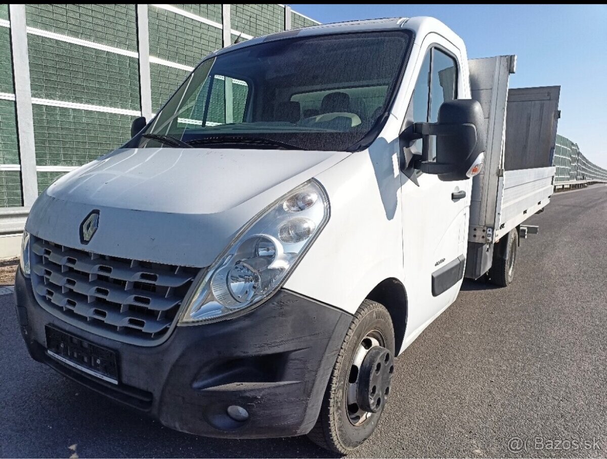 RENAULT MASTER VALNIK S HYDRAULICKYM ČELOM - na predaj