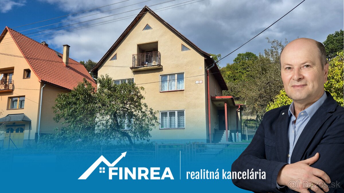 FINREA│Predaj rodinný dom na pozemku 1602 m² - Pov. Bystrica