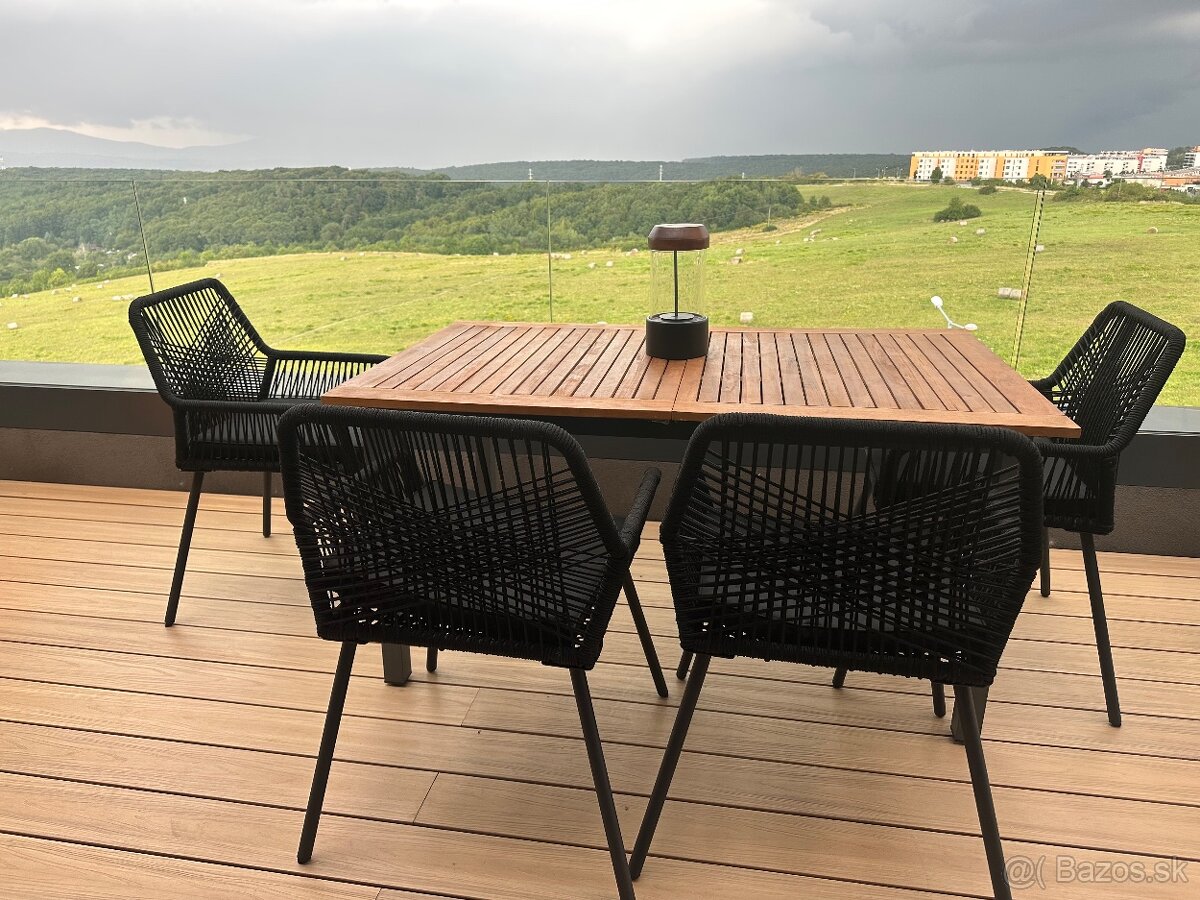 Predám terasové/záhradné kreslá 4ks