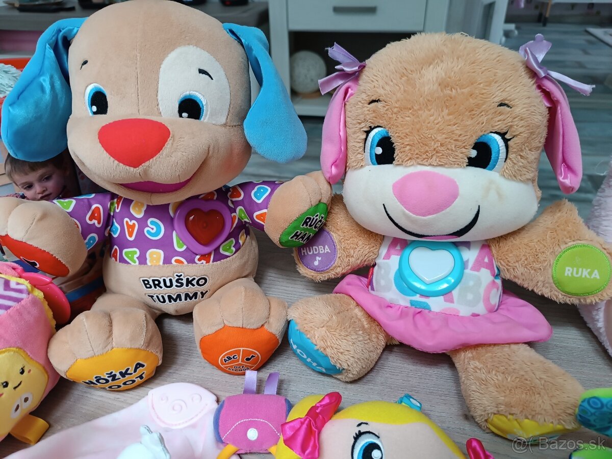 Predám hracie, svietiace hračky pre najmenších