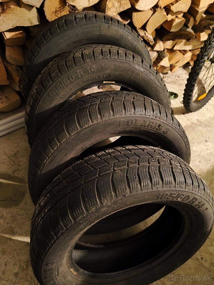 185/60 r14 zimné 4ks
