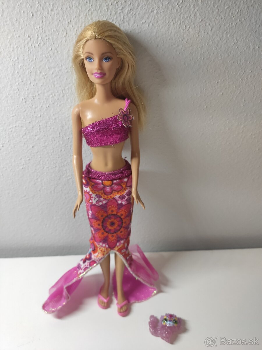 Barbie morská panna.