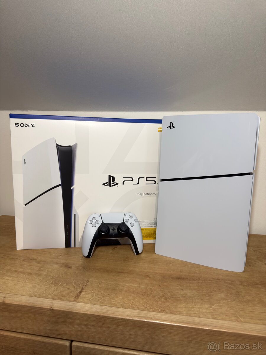 PlayStation 5 Slim 1TB (s mechanikou) – TOP stav