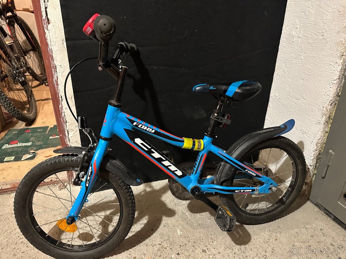 Predam detsky bicykel CTM Foxy 16