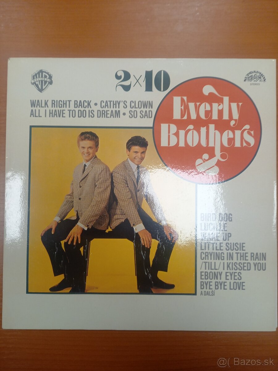 Predám LP Everly Brothers 2x10-Best of