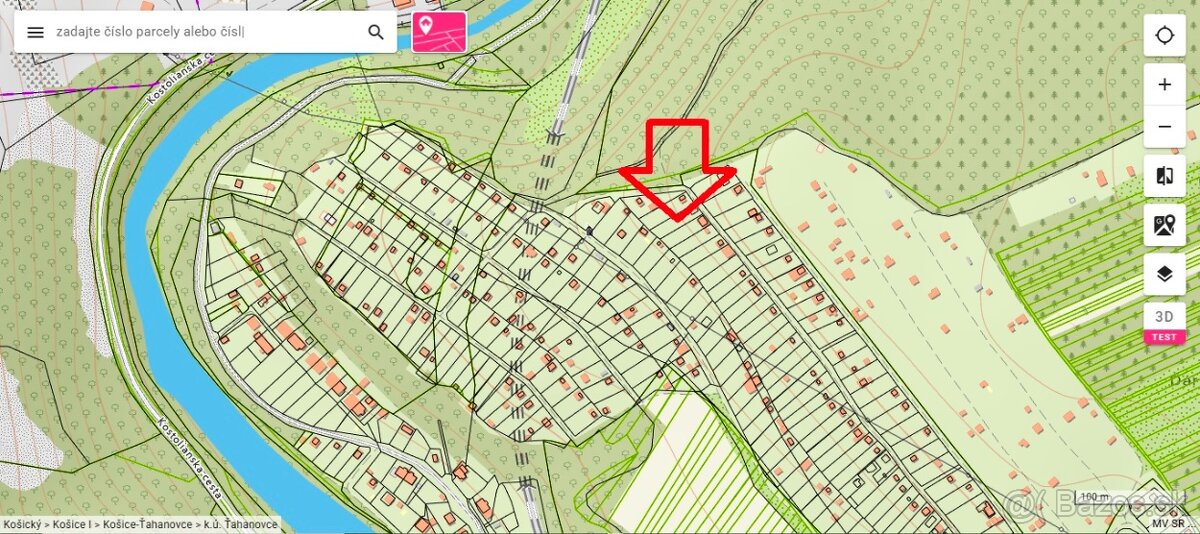 Záhrada Košice -Ťahanovce