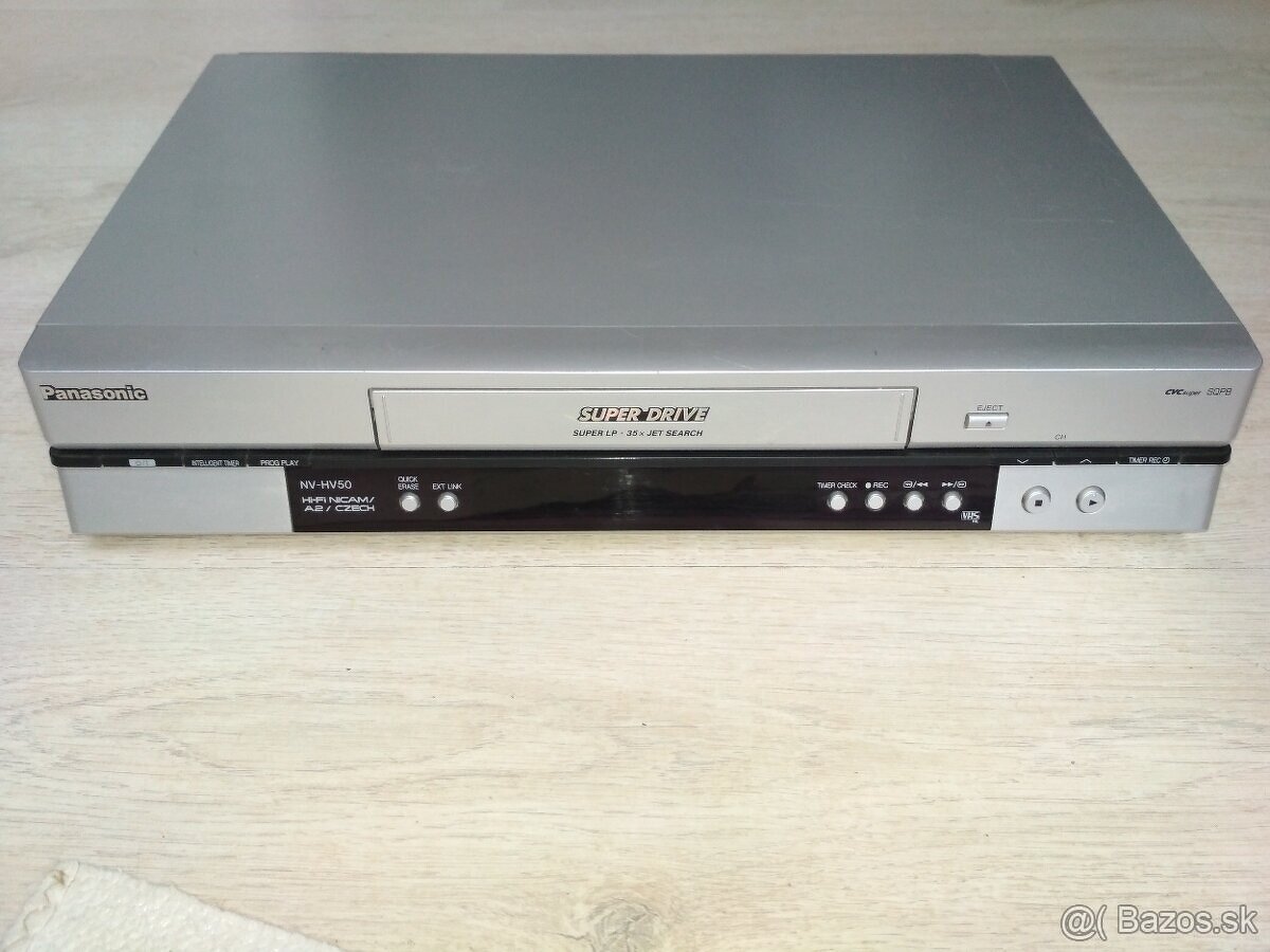 Videorekordér Panasonic NV-HV50, 6-hlavovy, HIFI STEREO